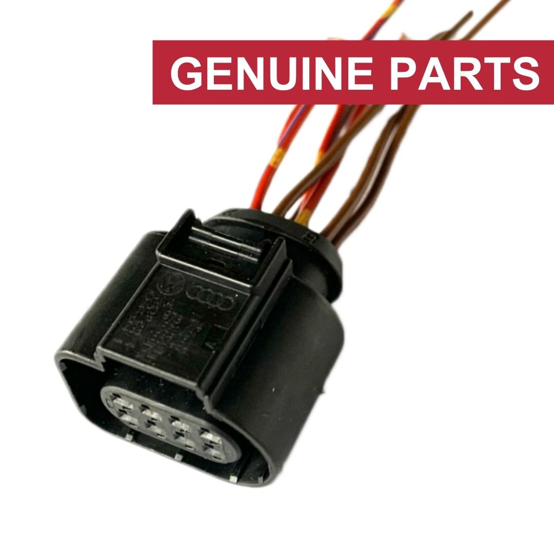 Genuine 8 Pin Plug Wiring Connector 4H0973714 Replacement for VW AUDI