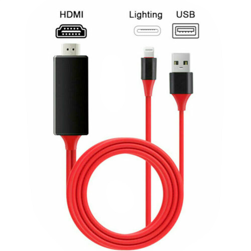 GENERICO Adaptador lightning a red hdmi usb rj45 gigabit lightning.