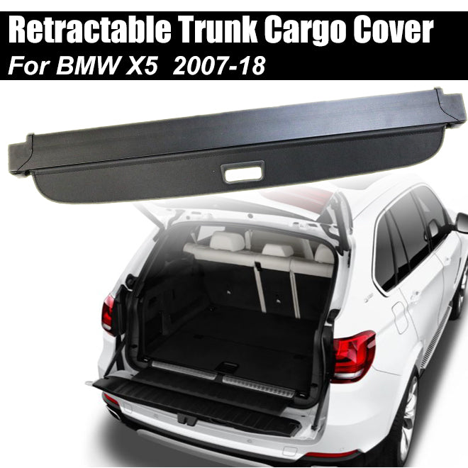 Retractable Trunk Cargo Cover Luggage Shade Shield BMW X5 E70 07-18 – HJL  Autoparts