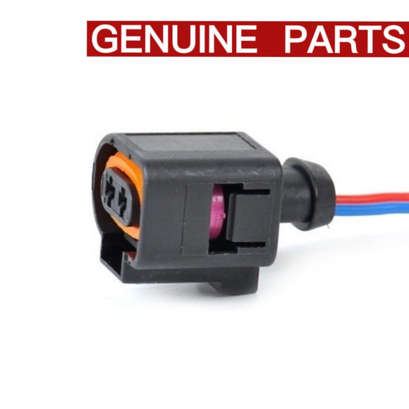 Genuine 2 Pin Plug Wiring Connector  1J0973702 Replacement for Volkswagen Jetta Golf MK4 MK5 Beetle Replaces - #24936-47101