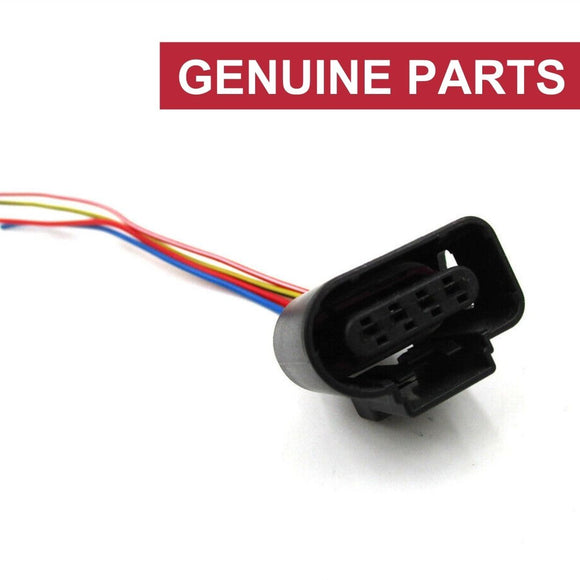 Genuine 4 Pin Plug Wiring Connector 8K0973704  Replacement for AUDI A4 A5 A6 Q5 Q7 VW Beetle EOS Jetta Passat Tiguan Golf / GTI CC Touareg - #24939-47101
