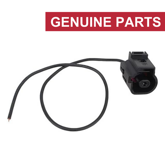 Genuine 1 Pin Plug Wiring Connector 1J0973081 For VW Beetle Rabbit Golf Jetta 1-Pin Oil Pressure Plug Socket Wiring - #24945-47101