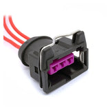 3 Pin 443906233 Knock Sensor Speedmeter Hall Sensor Prewired Connector Plug For Audi VW SKODA