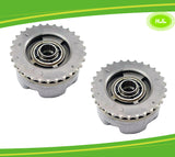 2 PCS Exhaust Camshaft Sprocket For Audi A4 S4 A5 S5 A6 A8 Q5 R8 3.0 3.2 4.2 FSI 06E109084M,06E109084P,06E109084S