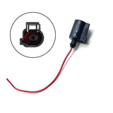 Genuine 1 Pin Plug Wiring Connector 1J0973701A For VW AUDI SKODA SEAT 1-Pin Oil Pressure Sensor Connector Pigtail - #24946-47101