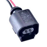 Genuine 2 Pin Plug Wiring Connector 8K0973702 Replacement for AUDI A4 A5 A7 A8 RS5 RS7 S4 S5 S7 S8 /VW/SEAT/SKODA - #24938-47101