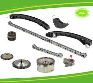 Timing Chain Kit Replacement for Nissan Versa TIIDA Qashqai NV200 NOTE 1.6L HR16DE w/VVT Gear - #HJ-49187-V