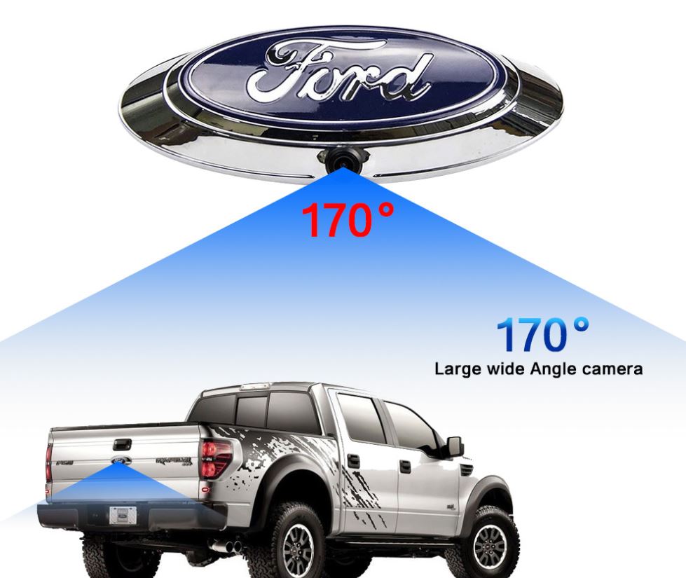 Chrome Emblem Logo Backup Camera FORD F150 F250 F350 - #04912-45100 ...