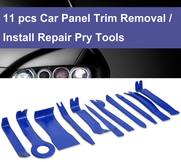11 Pcs Car Door Panel Dash Audio Stereo Molding Removal Install Pry Tools - #TOKIT-99811