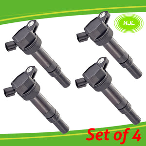 4 Ignition Coils Replacement for Hyundai Elantra GT Tucson Kia Soul Forte l4 GAS DOHC Naturally Aspirated/Turbocharged Reference Part Number: UF651 5C1861 C1804 1788511 273002E000 - #41036-73104
