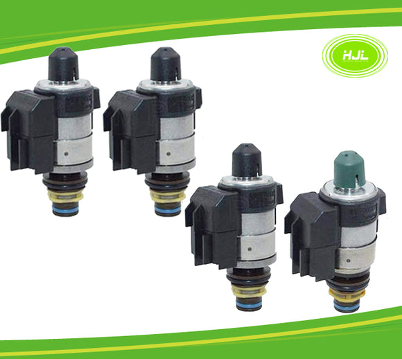 4 PCS 722.8 CVT Auto Transmission Solenoids Kit Set Replacement for Mercedes Benz (Re-manufactured) - #HJ-32728-SLD