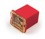 25 Pcs Automotive J Case Low Profile Fuse Assortment Set 58V 20A 30A 40A 50A 60A - #FUSEO-70121