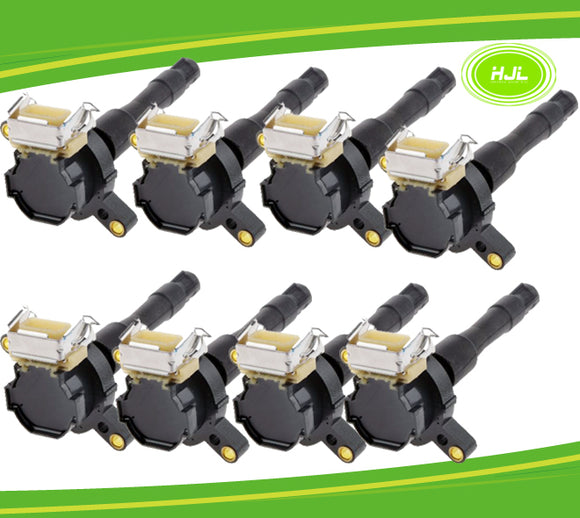 8 PCS Set Ignition Coils For Land Rover Range Rover L322 4.4 V8 LR022494 2002-05 - #58001-73108