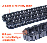 Fits for Suzuki XL-7, Buick LACROSSE RENDEZVOUS, Cadillac CTS SRX STS, Saab 9-3, Saturn AURA 3.6L DOHC 24V 2004-06 Replacement Timing Chain Kit - #HJ-91111