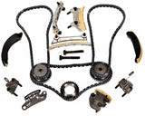 Timing Chain Kit Fits for SAAB 9-3 9-4X 9-5 2.8L Turbocharged B284 B284R 2006-11 w/Gears - #HJ-92005-G
