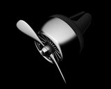 Air Freshener Car Solid Air Purifier Aroma Propeller Shape Deco+Gift box-Silver - #ASSRY-70814