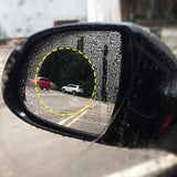 2PCS Car Anti Fog Coating Rainproof Rear View Mirror Waterproof Protective Film - #ASSRY-81010