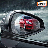 2PCS Car Anti Fog Coating Rainproof Rear View Mirror Waterproof Protective Film - #ASSRY-81010