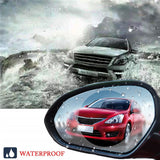 2PCS Car Anti Fog Coating Rainproof Rear View Mirror Waterproof Protective Film - #ASSRY-81010