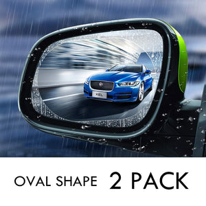 2PCS Car Anti Fog Coating Rainproof Rear View Mirror Waterproof Protective Film - #ASSRY-81020