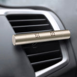 Air Freshener Car Perfume Vehicle Solid Air Purifier Aroma with 3 Scented-Gold - #ASSRY-70310