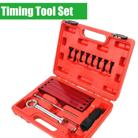 Engine Camshaft Alignment Locking Tool Kit Replacement For Mercedes-Benz M157 M276 M278 with T100 and Injector Removal Puller Tool - #TOKIT-32076