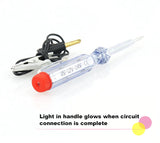 6/12/24V Car Voltage Circuit Tester System Long Probe Continuity Test Light Pen - #FUSEO-70170
