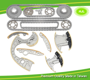 Timing Chain Kit For VW Touareg Phaeton 3.0 TDi 4 Motion BUN BKS BMK w/Gears - #HJ-24711