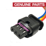 Genuine 3 Pin Plug Pigtail Wiring Connector 4F0973703A Replacement for VW AUDI SKODA Seat - #24930-47101