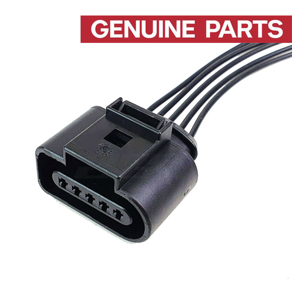 Genuine 5 Pin Mass Air Flow Connector Replacement for Audi B5 A4 S4 C5 VW Beetle 1J0973705 - #24927-47101