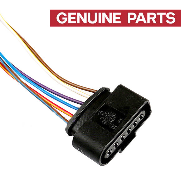 Genuine 6 Pin Plug Wiring Connector 1J0973726 Replacement for Audi VW Skoda Seat 1J0 973 726 - #24920-47101