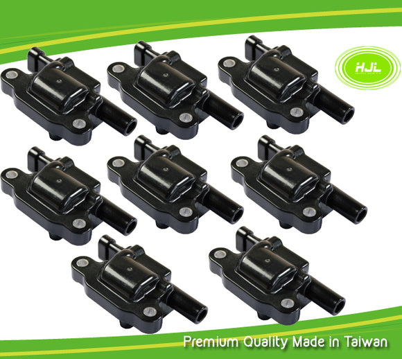 8 PCS Ignition Coil For Chevrolet GMC Buick V8 4.8 5.3 6.0L 12570616 12611424 - #37023-73108