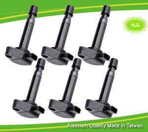 6 PCS Ignition Coil For Honda Accord Odyssey Acura CL 3.0L 3.2L 3.5L 30520RCAA02 - #07035-73106