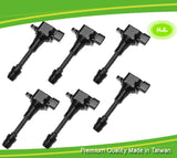 6 PCS Ignition Coil For Suzuki Infinity QX4 Nissan Altima Maxima 3.5 22448-8J115 - #49178-73106