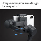 3-Axis Smartphone Gimbal Handheld Stabilizer Vlog Youtuber Smart Face tracking - #MOBIL-31100