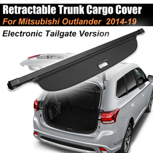 Retractable Trunk Cargo Cover For Mitsubishi Outlander 2014-2019 Electric Taigate - #39152-21205