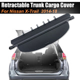 Retractable Trunk Cargo Cover Luggage Shade Shield For NISSAN X-Trail 2014-2018 - #49718-21200