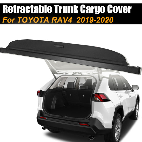 Retractable Trunk Cargo Cover Luggage Shade Shield For TOYOTA RAV4 2019-2020 - #05908-21200