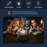 Outdoor Power Station 126000mAh 600W w/AC output 110V Pure sine wave JumpStarter - #S6600