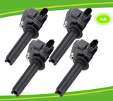 Set of 4 Ignition Coil Replacement for SAAB 9-3 2.0T YS3F 2002-2015 12787707 - #92006-73104