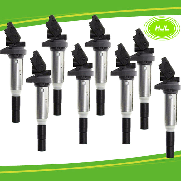 Set of 8 Ignition Coil For BMW N62 E60 540I E70 X5 E65 740I E64 645CI 12138616153 - #02666-73108