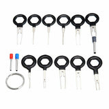 21 PCS Auto Terminals Removal Tool Set Car Electrical Wiring Crimp Connector - #TOKIT-99821