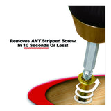 Damaged Screw Remover Extractor Easily Remove Stripped Damaged Screws Set of 4 - #TOKIT-99854