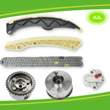 Timing Chain Kit For Hyundai Accent i30 i40 ix35 Veloster 1.6L w/2 VVT Gears - #HJ-41642-V