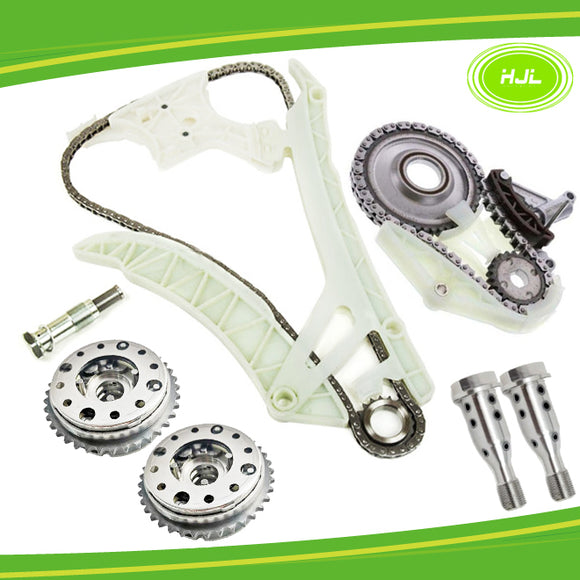 Timing Chain Kit w/Oil Pump Chain Set For BMW N20 N26+2 VVT Gear+2 Central Valve - #HJ-02226-FVS