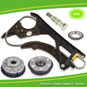 Timing Chain Kit+2 VVT Gears(Intake+Exhaust)For BMW N43 N53 135i 318i 520i 528i  - #HJ-02013-V