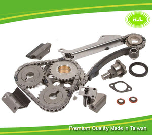 Replacement Timing Chain Kit Fits for 1991-1994 Nissan Sentra NX 200SX 1.6L DOHC Engine:GA16DE with Gears - #HJ-49116