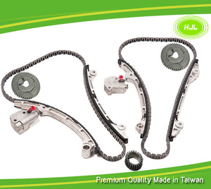 Timing Chain Kit Fits 02-10 Infiniti FX45 M45 Q45 4.5L V8 VK45DE w/ Gears - #HJ-49169