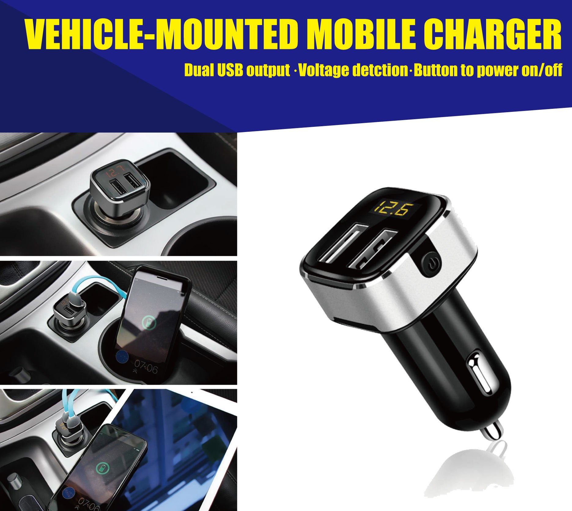 Car charger shop port voltage