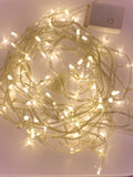 Christmas artificial pine garland outdoor 36ft & 100 LED lights string - #XMAST-10011